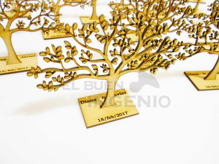 recuerdos para bautizo arboles personalizados