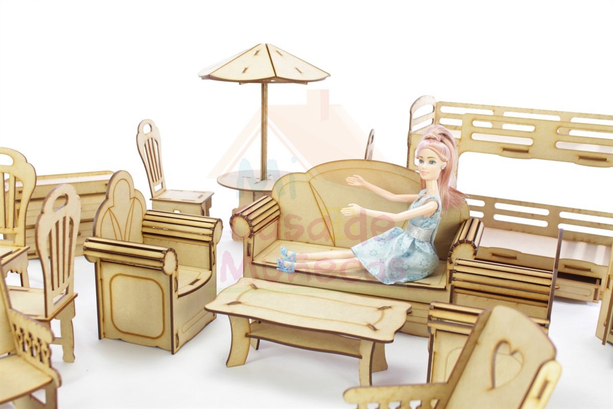 sala de barbie